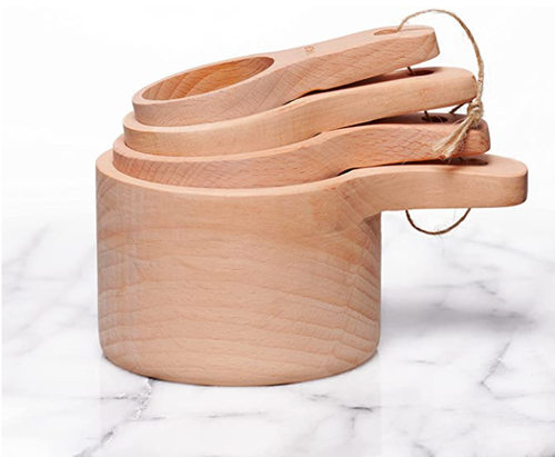 榉木烘焙日式相思4件套装计量勺