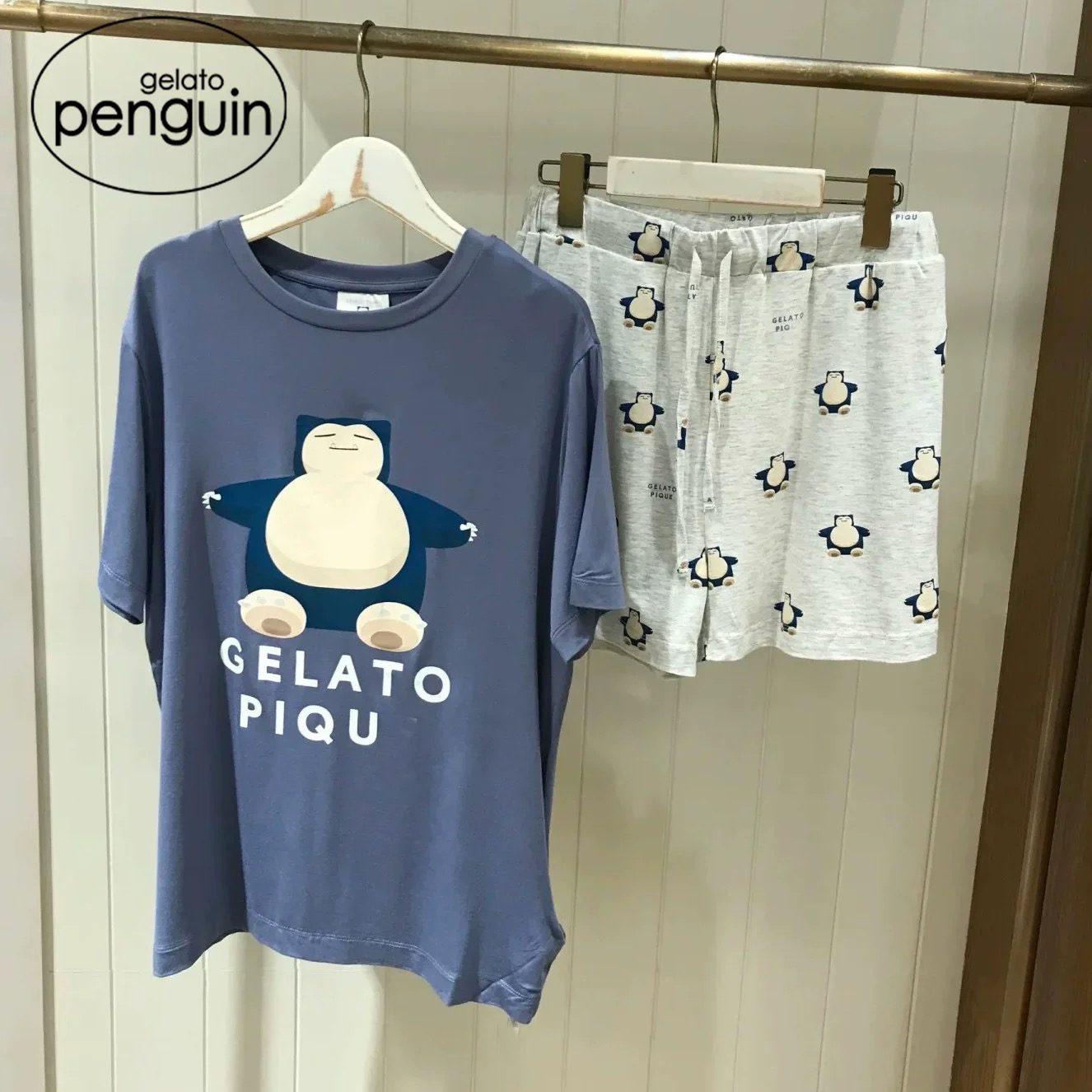 宝可梦睡衣莫代尔春夏季薄款宝宝短袖家居服男女小孩