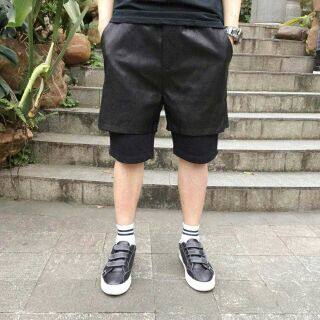 Pantalon cuir homme PU - Ref 1477985 Image 1