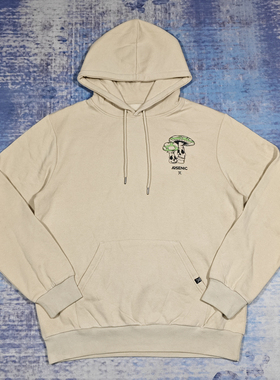 微瑕出口尾货胸围120CM美街头冲浪滑板骷髅印花宽松休闲连帽卫衣