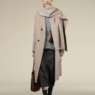 XG雪歌呢大衣XK410024A609