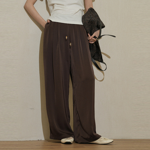 XG雪歌 XM202510A809 2026春休闲裤