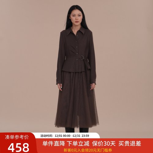 热卖款 库存极少  XG雪歌连衣裙XJ404019A109