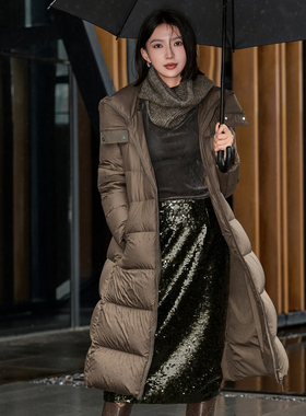 XG雪歌鹅绒羽绒服妈妈装XK406010A643