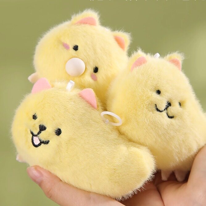 抖音爆款芒狗挂件语音公仔