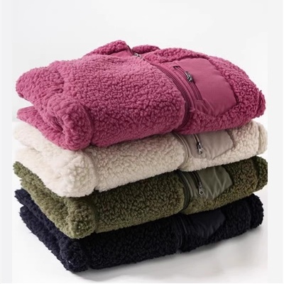 U衣K加厚秋冬立领儿童羊羔绒外套