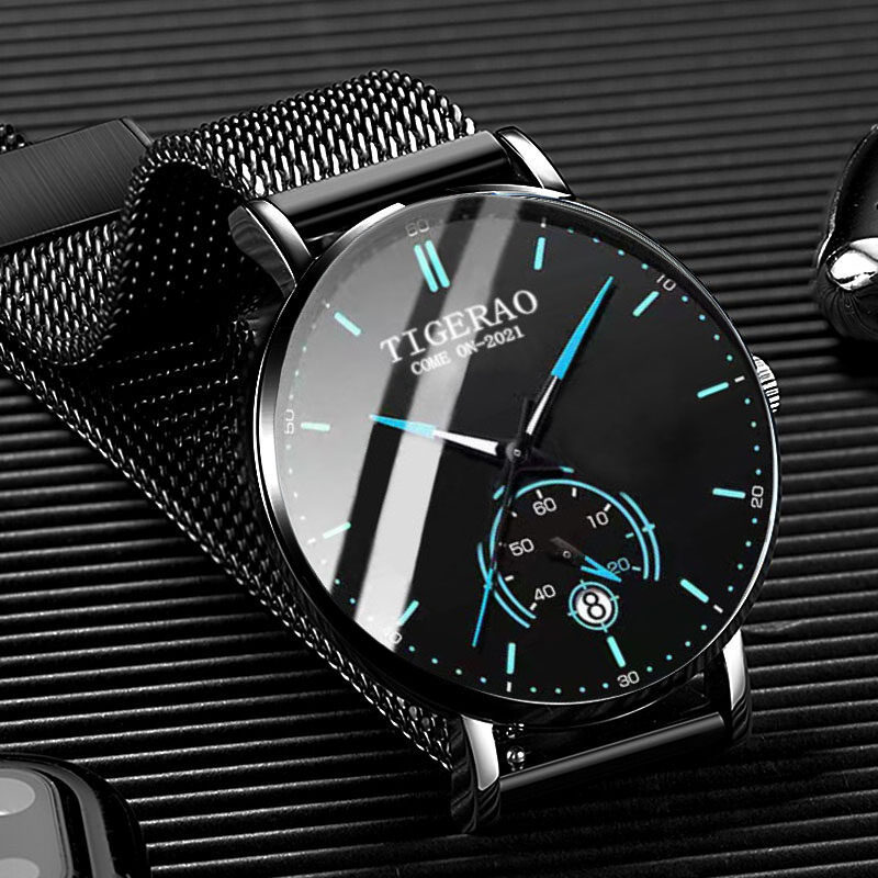 特雷格日历时尚男防水多功能