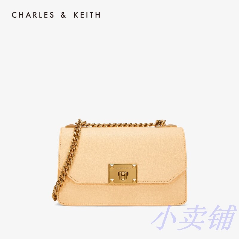 单肩包CHARLES＆KEITH金属扣饰女士翻盖链条包 CK2-80780832-1女|ruв категории Сумки, Г - жа сумки - от Buy2taobao.com для оказания профессиональной услуги покупки агента Taobao