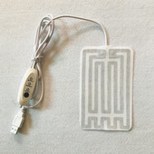 冬季 腰带发热片 保暖片.高中低控温 5V加热片保暖 3档调温电热片