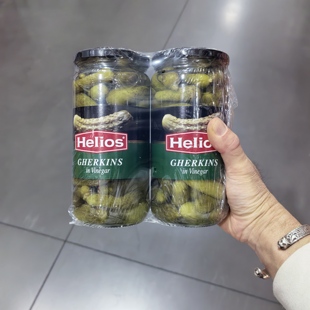 MM代购Helios 西班牙进口酸黄瓜680g*2酸甜多汁清脆爽口下饭菜