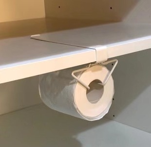 宜家国内代购 多功能架酒杯架厨房纸巾架免打孔收纳 伯利克夹式