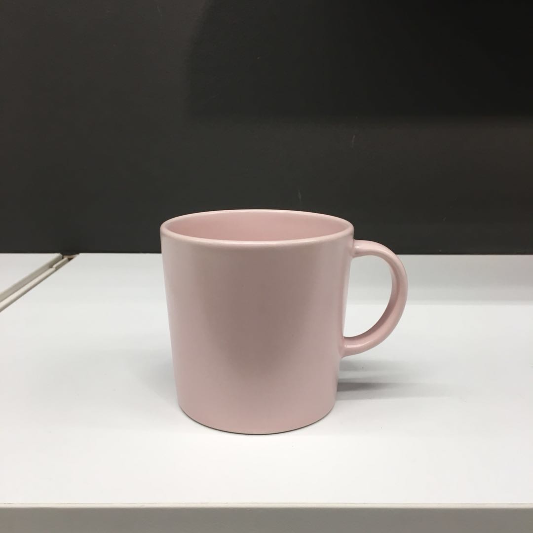 宜家国内代购代诺拉大杯咖啡茶杯马克水杯纯色陶瓷杯子-封面