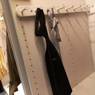 宜家国内代购康普蒙拉出式多功能挂架衣柜收纳架丝巾领带收纳架