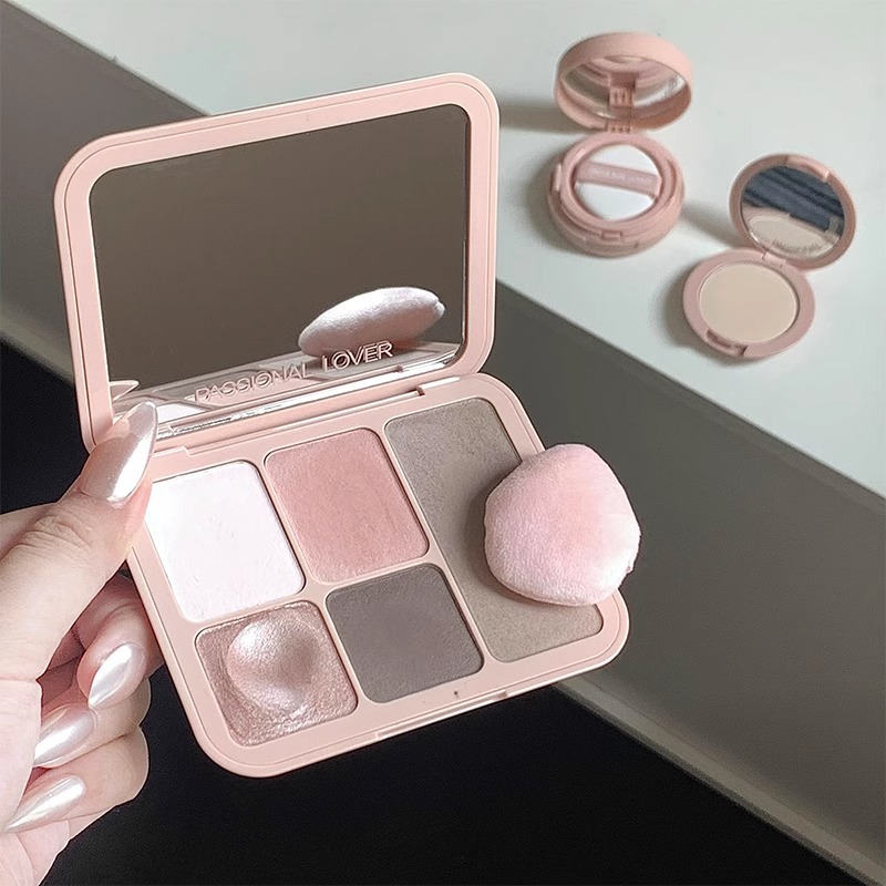 戀火點點戳戳面部綜合盤高光