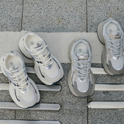 【小乐专享】透气拼接复古百搭运动休闲增高女款老爹鞋 zd2028