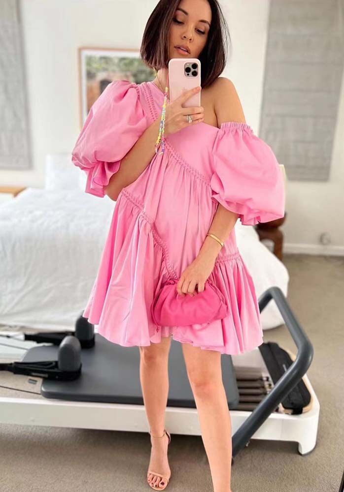 AJE正品现货断码清 法式甜美显瘦a字裙 澳洲aje连衣裙