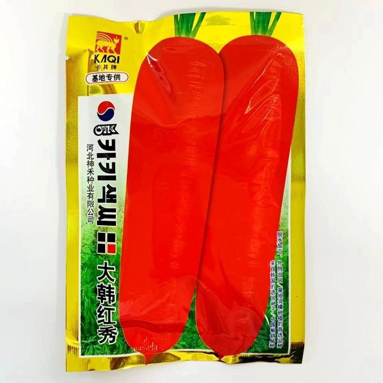 大韩红秀胡萝卜种子水果型萝卜种籽耐寒耐热春秋红胡萝卜籽大田