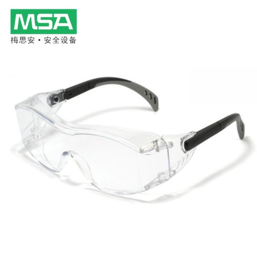 MSA梅思安 10147394防护眼镜安特-CAF透明防雾紫外线镜片安全眼镜