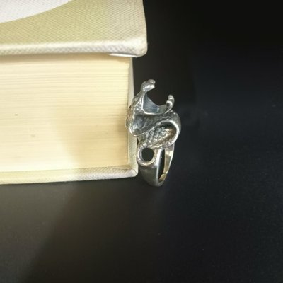 999纯银戒指小众设计感高级轻奢个性开口可调节指环送男/女友礼物