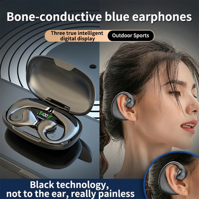 Bone Conduction Earphones,TWS Wireless Bluetooth Headphones