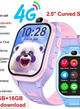 4G Smart Watch Kids GPS WIFI APP Download 2+16GB Smartwatch