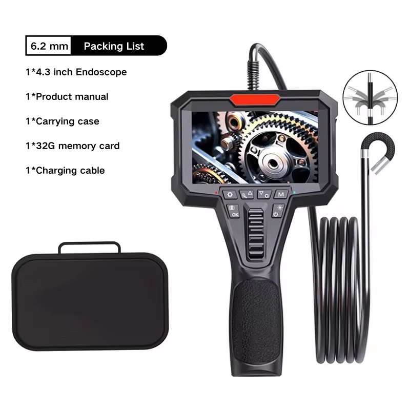 3.9mm/6.2mm  Articulating Endoscope Engine Sewer Inspection