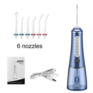 Oral Irrigator USB Rechargeable Floss Portable Dental 300 ml