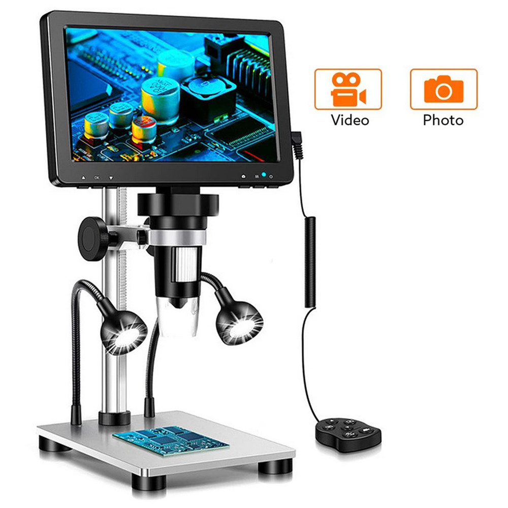 7 Inch LCD 1080P HD Microscope Professional 1200X Digital Mi
