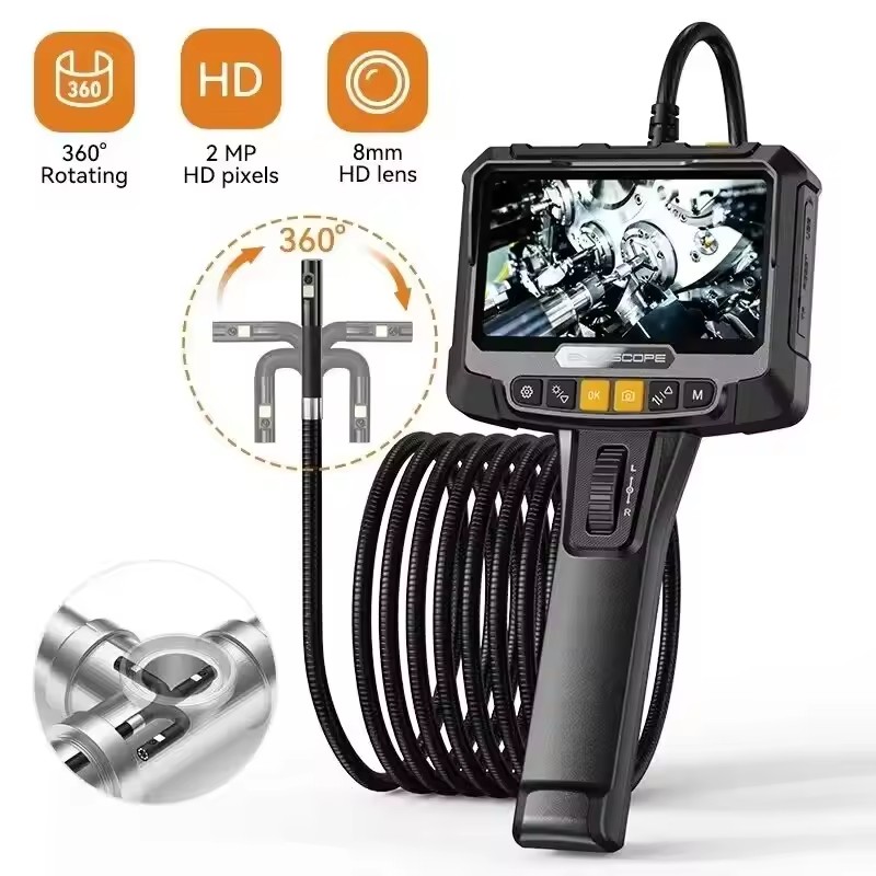 360°Two-ways Steering Industrial Endoscope Camera 5