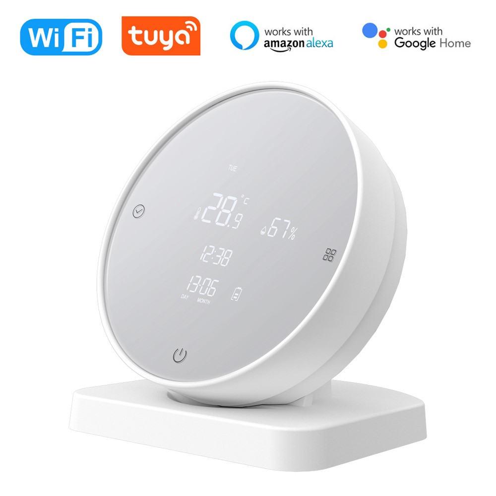 Tuya WIFI USB Rechargeable Temperature and Humidity Meter Co