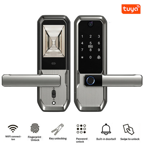 Fingerprint Lock Video Doorbell Keypad Smart Door Lock