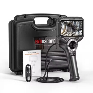 6mm720 Degrees All Way Steering Industrial Endoscope for Car Pipe Inspection Sewer Camera Borescope