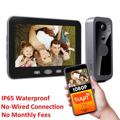 Tuya Wireless Doorbell Camera Outdoor WiFi Video Door Phone
