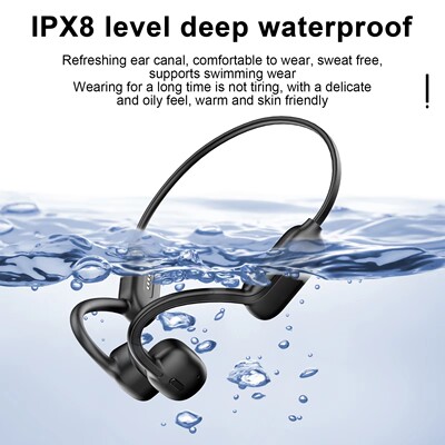 Bone Conduction Headset Wireless Bluetooth 5.3 Headphones