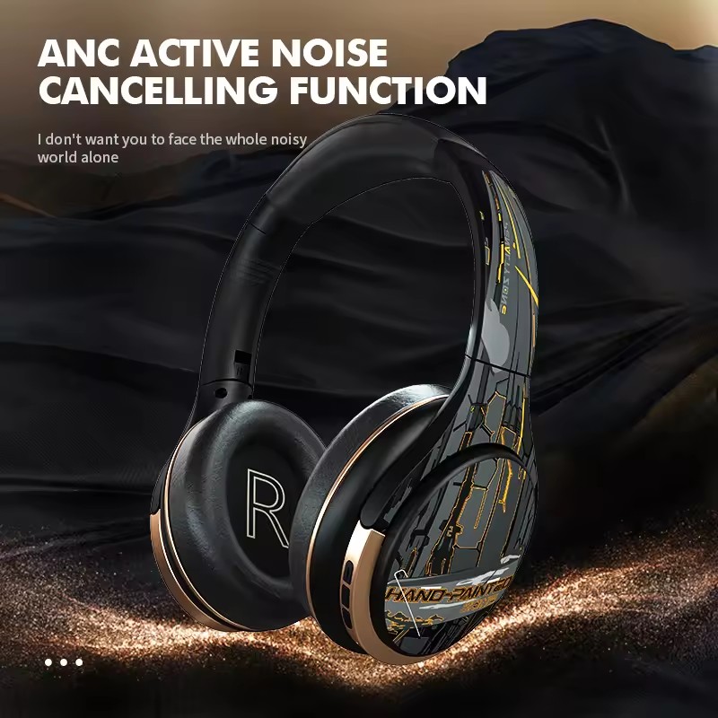 Active Noise Cancelling Headphones Bluetooth  ANC Headset图片