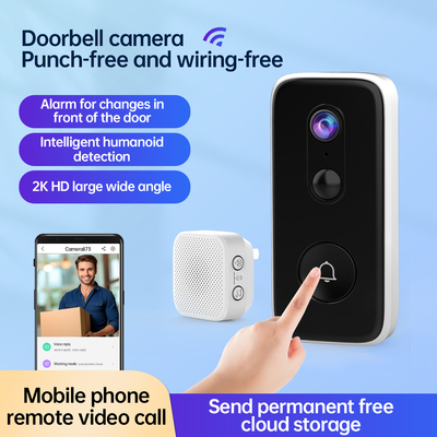 wireless doorbell camera smart doorbell video rechargeable