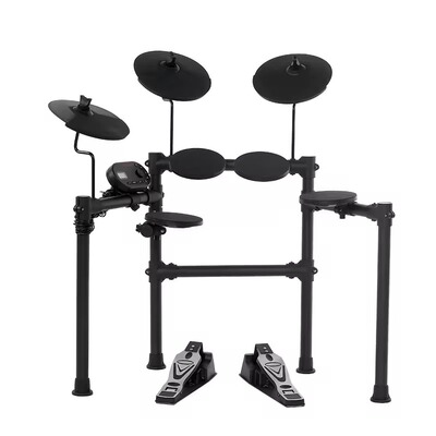 Portable Electric Drum Kit 7 Pad Set Beginner Practice Music