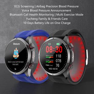 Pump Airbag ECG Blood Lipid Smart Pressure Watch