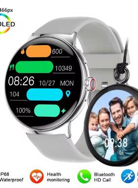 AMOLED Pixel 3 Smart Watch Bluetooth Call Smartwatch