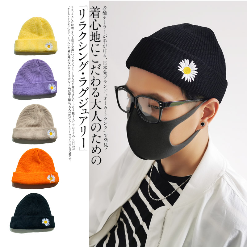 Autumn / winter 2020 lovers knitted wool hat