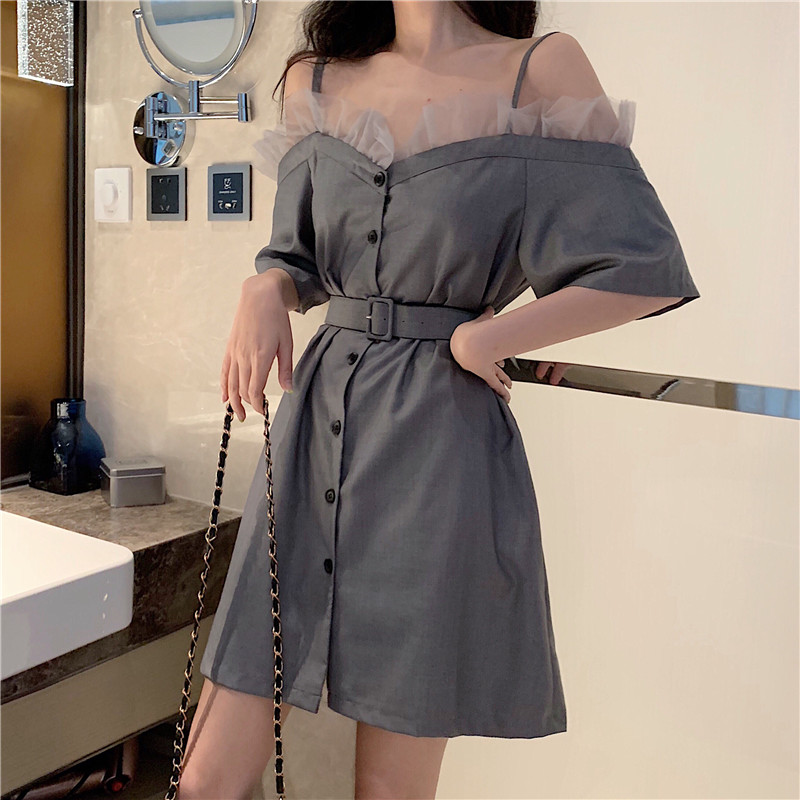 大码女装连衣裙2019新款拼接裙子10月10日最新优惠