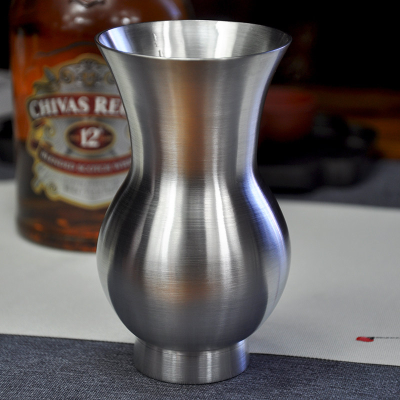 老手艺匠人手作锡制创意锡杯水杯啤酒杯茶杯酒杯支持定制中式锡器