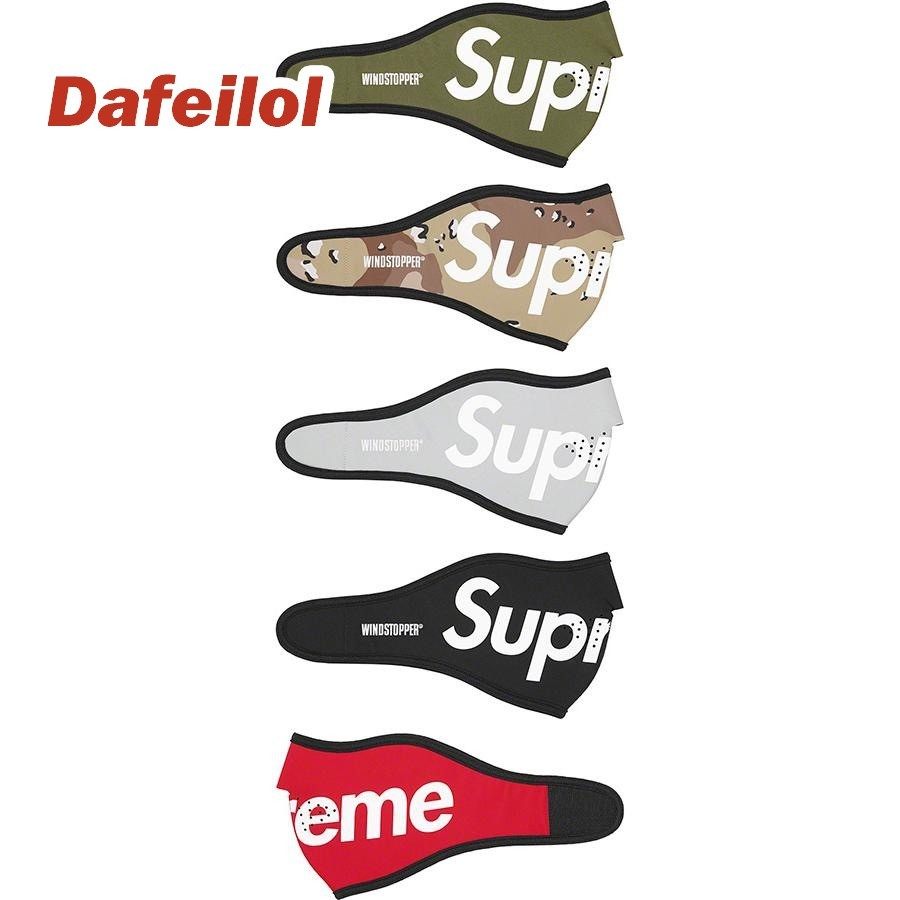 现货 Supreme 22FW WINDSTOPPER® Facemask 防风防水 口罩 面罩