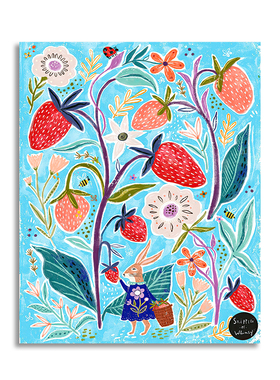 【一口价】插画师Abbie Rosie英文花朵客厅装饰画挂画复刻版画芯