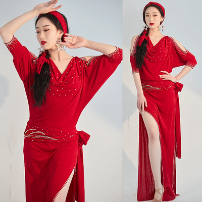 迷迭舞肚皮舞服装baladi袍shaabi