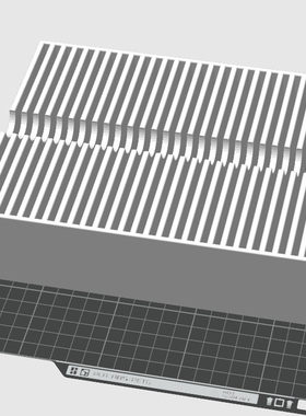 3d打印剥离力钢板放置盒