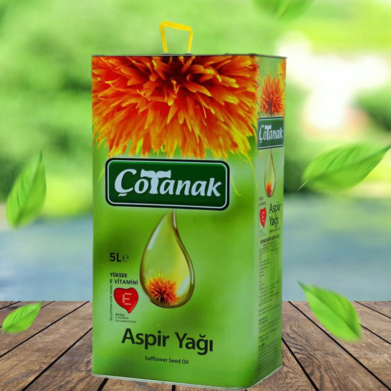 土耳其进口红花籽油家用食用油5L