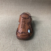 凉鞋 工厂新款 牛皮防滑平底百搭休闲包头潮流男士 拖鞋 断码 真皮男鞋