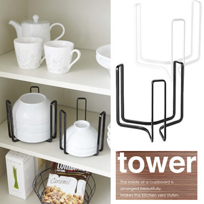 山崎实业yamazaki小放碗置物架