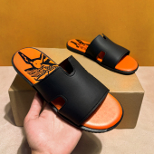 高端踩屎感户外透气凉拖鞋 外穿2026新款 男 夏季 涂鸦一字拖潮流拖鞋